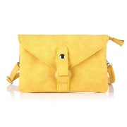 Geel heuptasje / schoudertasje / clutch