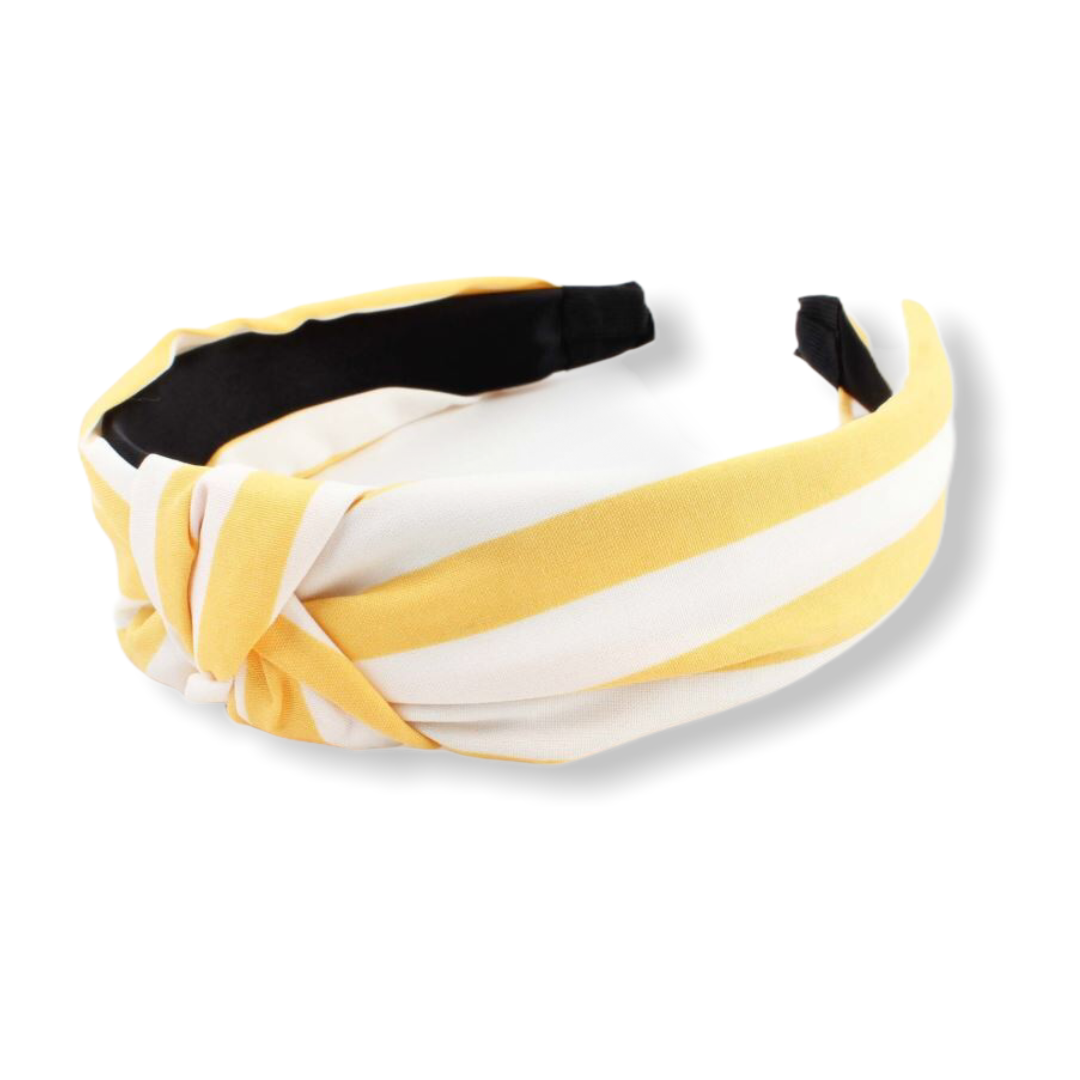 Geel streep diadeem - diadeem