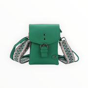 Groen telefoon- en schoudertasje kansas - crossbodybag