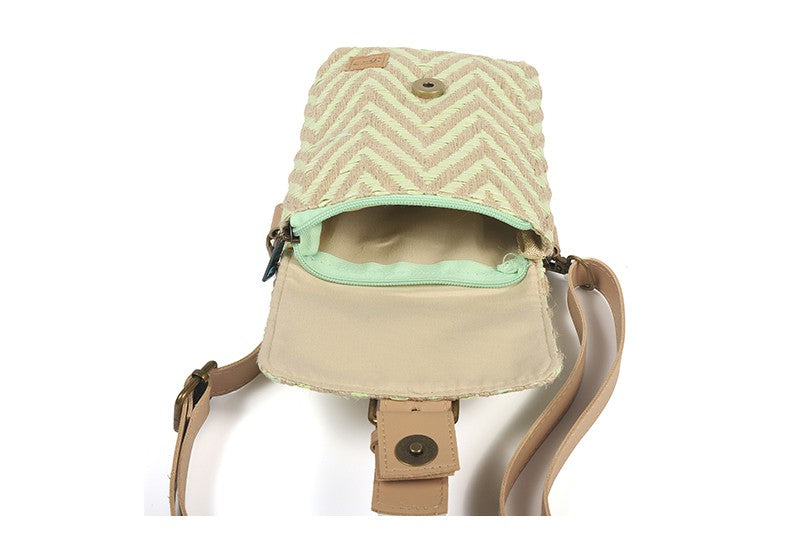 Groen telefoontasje / schoudertasje langkawi damestasje - crossbodybag