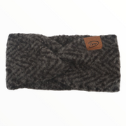 Haarband hinterglemm zwart/grijs melée