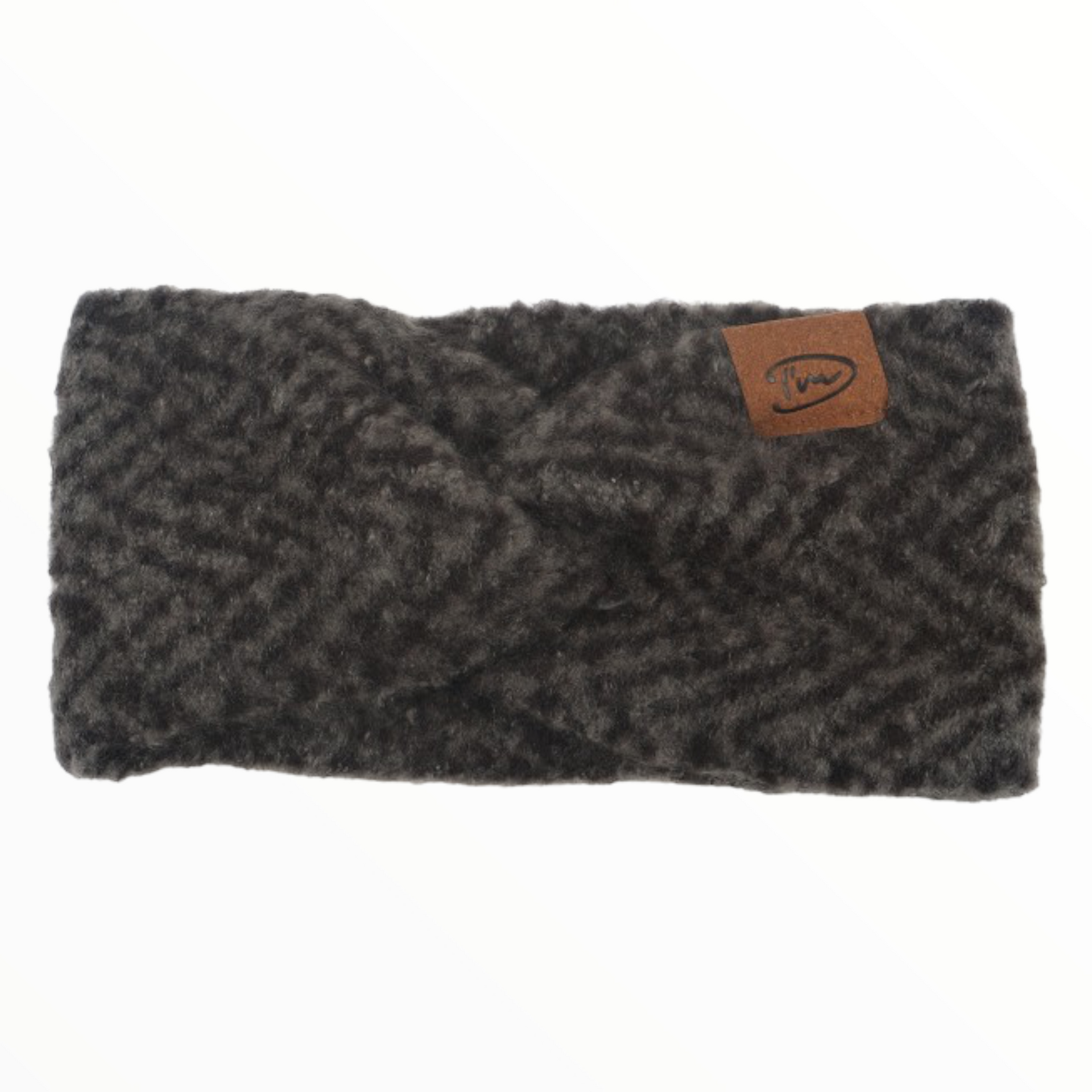 Haarband hinterglemm zwart/grijs melée