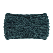 Haarband / oorwarmer groen melange