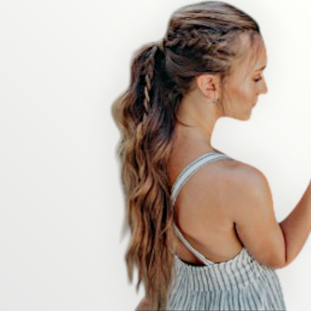 Haarelastiekjes - spiraal - 5 stuks grijs mix - haarelastieken