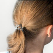 Haarelastiekjes - spiraal - 5 stuks zwart mix - haarelastieken