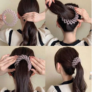 Haarklem de ’loop’ velvet een uniek haaraccessoire - haarklemmen en -clips