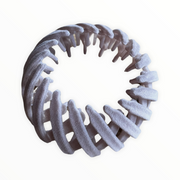 Haarklem de ’loop’ velvet een uniek haaraccessoire - haarklemmen en -clips