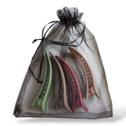 Haarklem mat set 4 stuks - haarklemmen en -clips