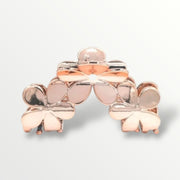 Haarklem metaal bloemen - roségoud - haarklemmen en -clips