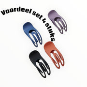 Haarklem perfect fit set 4 stuks - haarklemmen en -clips