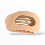 Haarklem plat set 4 stuks naturel-bruin - haarklemmen en -clips