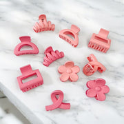 Haarklem set 10 stuks roze mix - haarklemmen en -clips