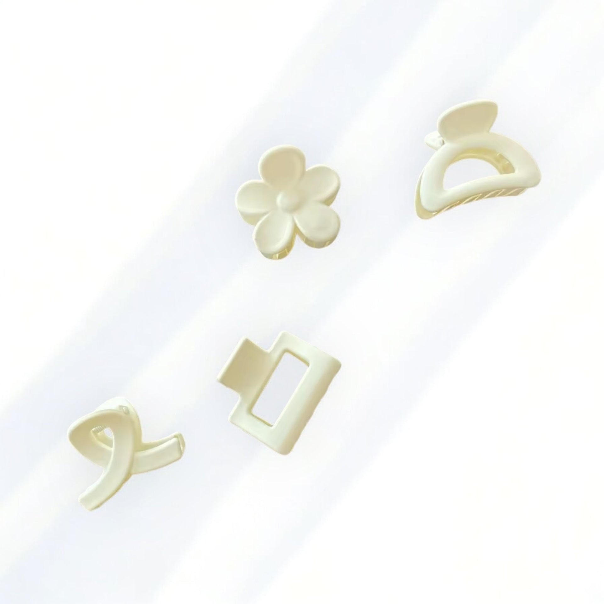 Haarklem set 4 stuks summer black - haarklemmen en -clips