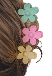 Haarklem set 5 stuks bloem - haarklemmen en -clips