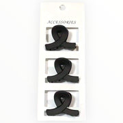 Haarklem setje forever zwart - haarklemmen en -clips
