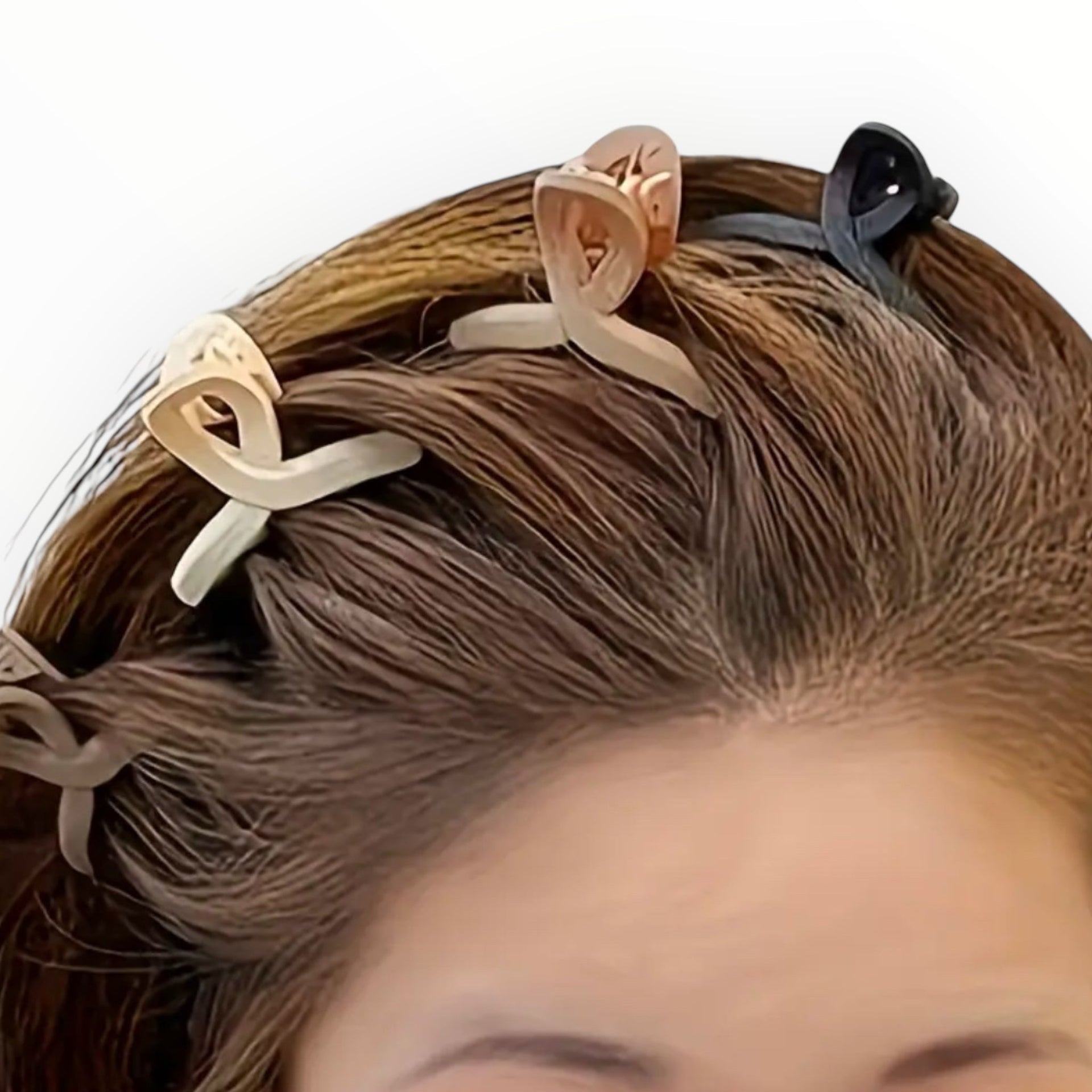 Haarklem setje forever zwart - haarklemmen en -clips