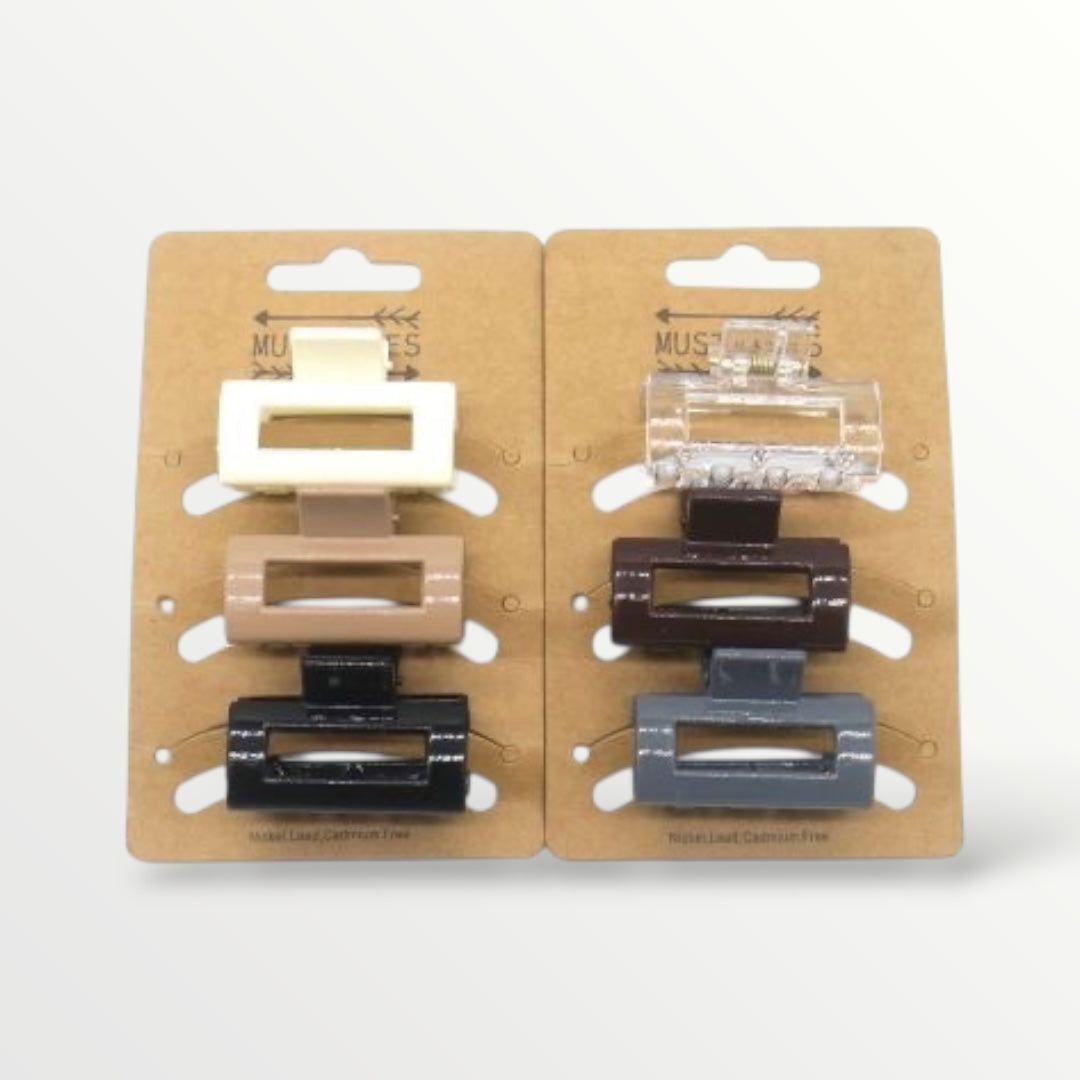 Haarklemmen setje 6 stuks - en -clips