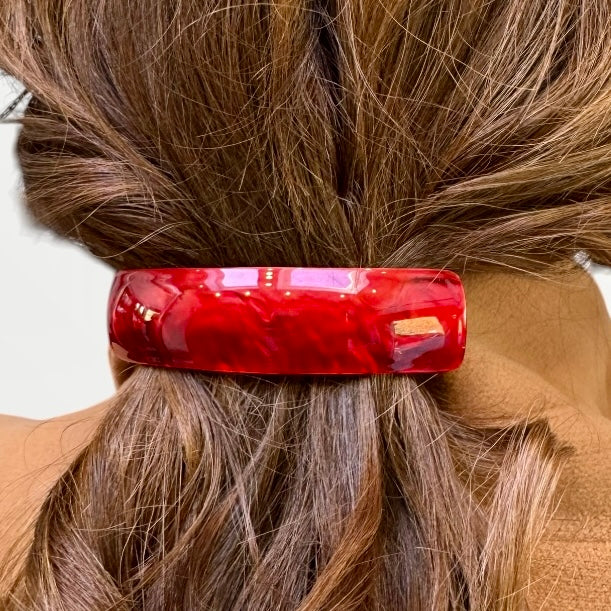 Haarspeld bordeaux rood – elegant & tijdloos - haarspelden