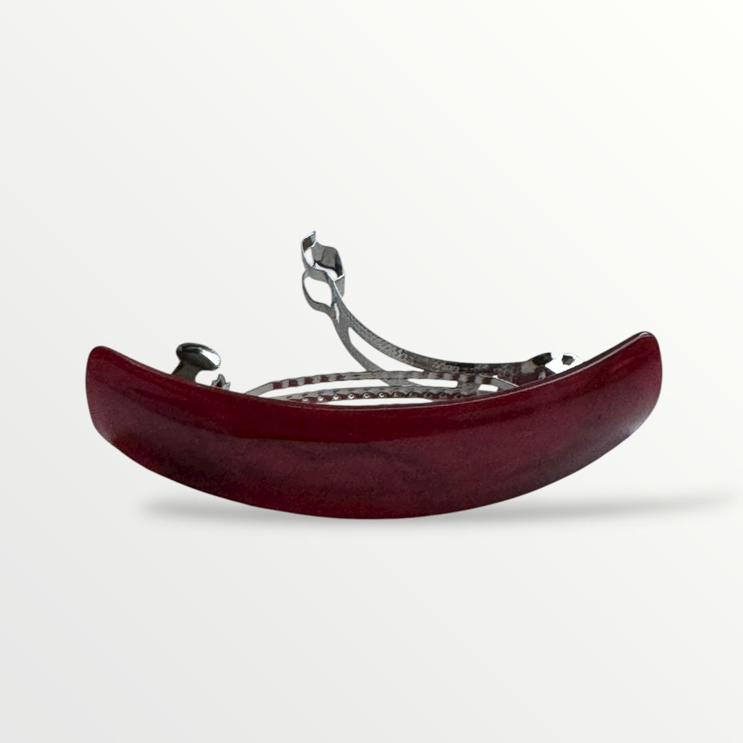 Haarspeld bordeaux rood – elegant & tijdloos - haarspelden