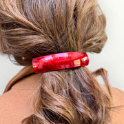 Haarspeld bordeaux rood – elegant & tijdloos - haarspelden