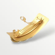 Haarspeld clip goud – ketting design (8,5 cm) - haarspelden