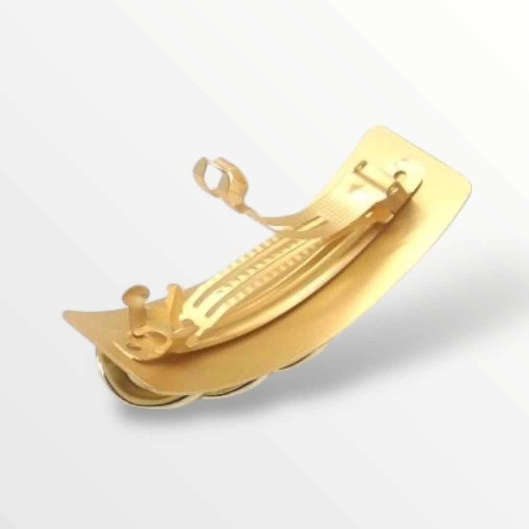 Haarspeld Clip goud – Ketting Design (8,5 cm)