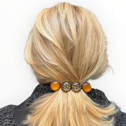 Haarspeld color hairclip – bruin leopard | stijlvol sterk & perfect voor iedere dag - haarklemmen en -clips