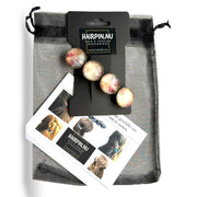 Haarspeld color hairclip xl – bruin beige creme - haarspelden