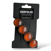 Haarspeld color hairclip xl – diep bruin - haarspelden