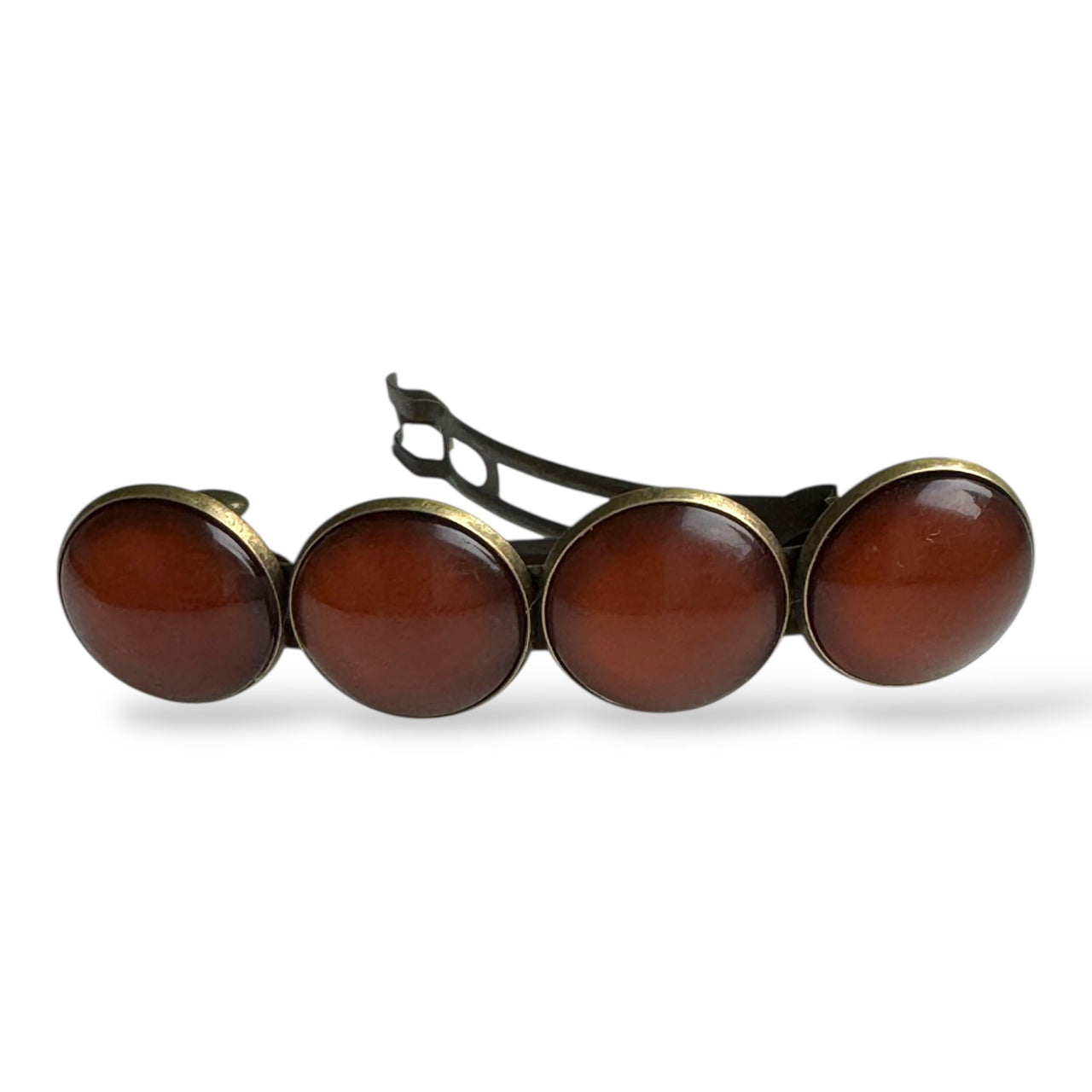 Haarspeld color hairclip xl – diep bruin - haarspelden