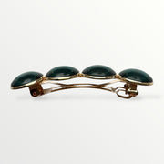 Haarspeld color hairclip xl – goud - groen - haarspelden