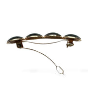 Haarspeld color hairclip xl – goud - groen - haarspelden