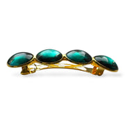 Haarspeld color hairclip xl – groen goud - haarspelden