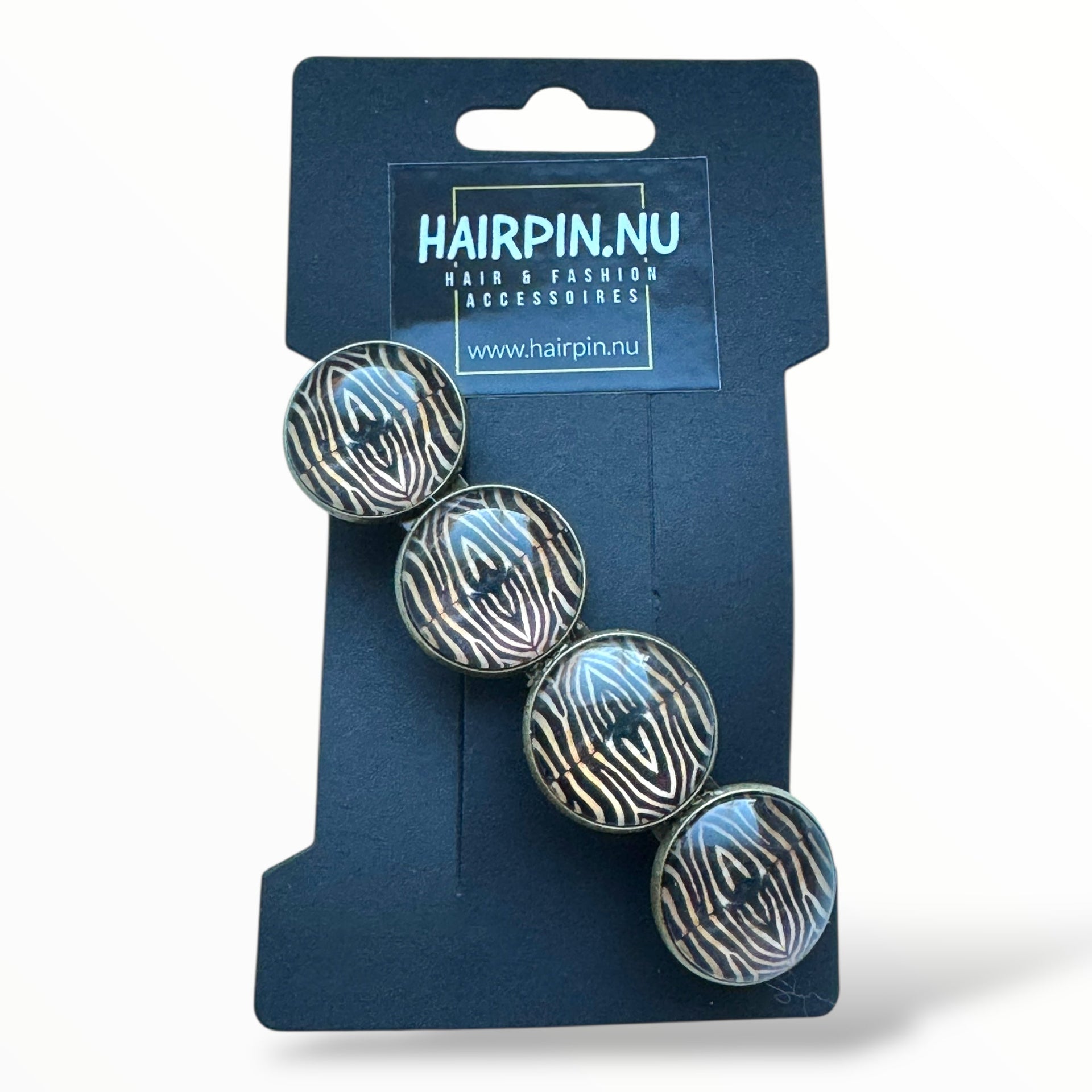 Haarspeld color hairclip xl – print - haarspelden