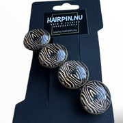 Haarspeld color hairclip xl – print - haarspelden