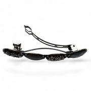 Haarspeld color hairclip xl – robuust glossy grijs - haarspelden