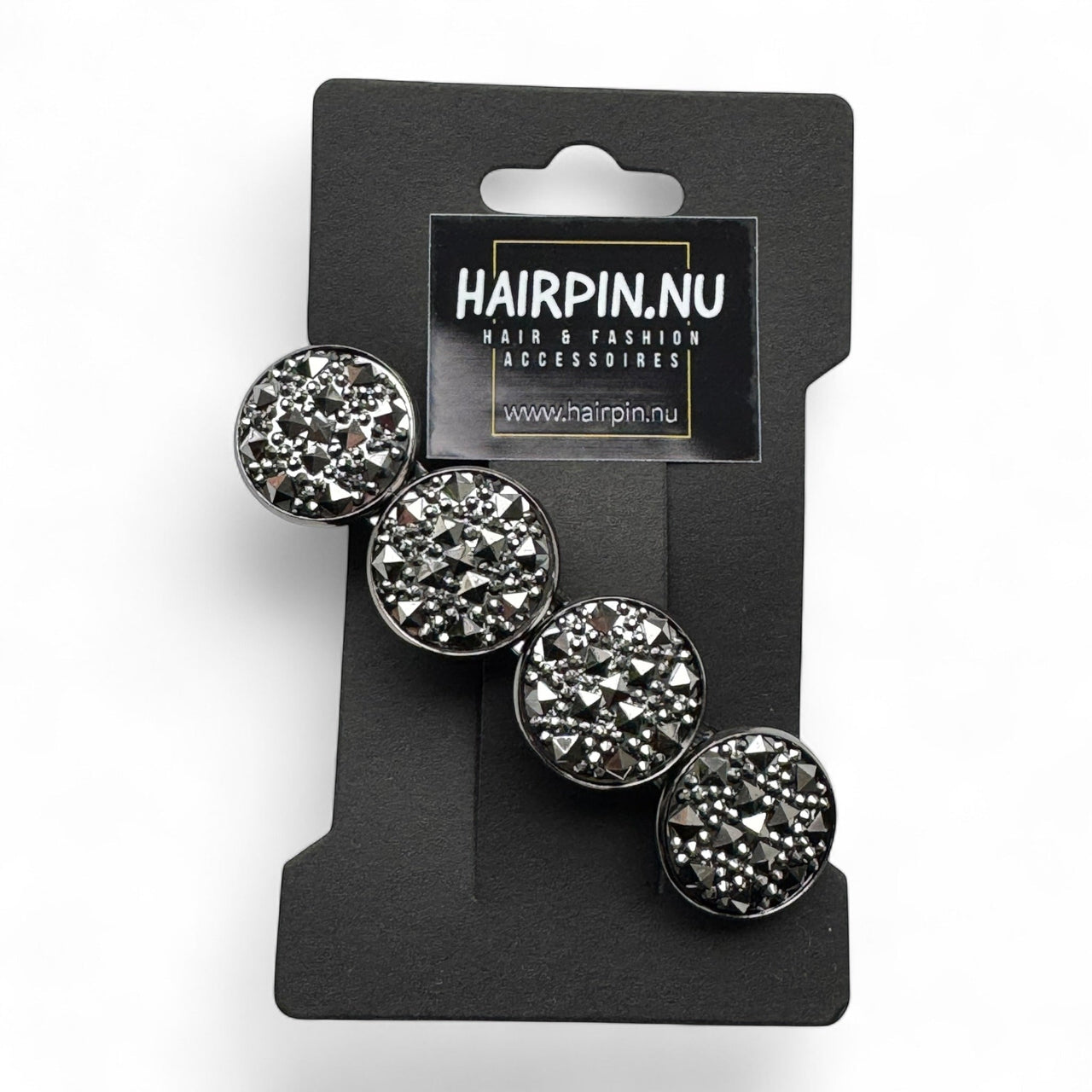 Haarspeld color hairclip xl – robuust grijs - haarspelden