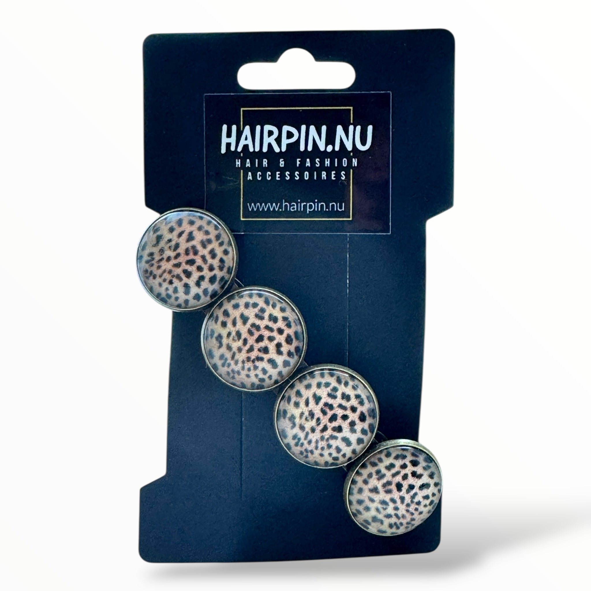Haarspeld color hairclip xl – softprint - haarspelden