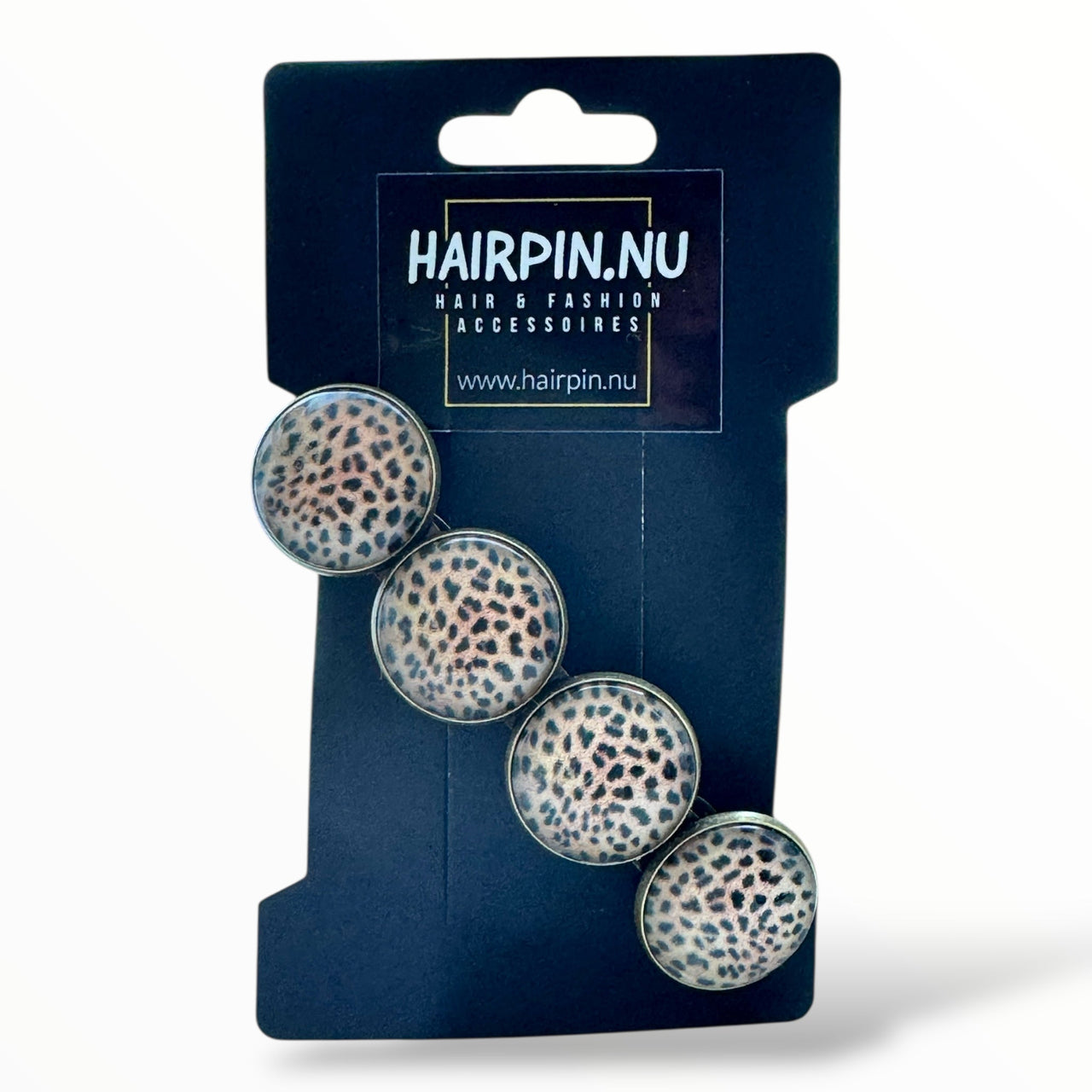 Haarspeld color hairclip xl – softprint - haarspelden