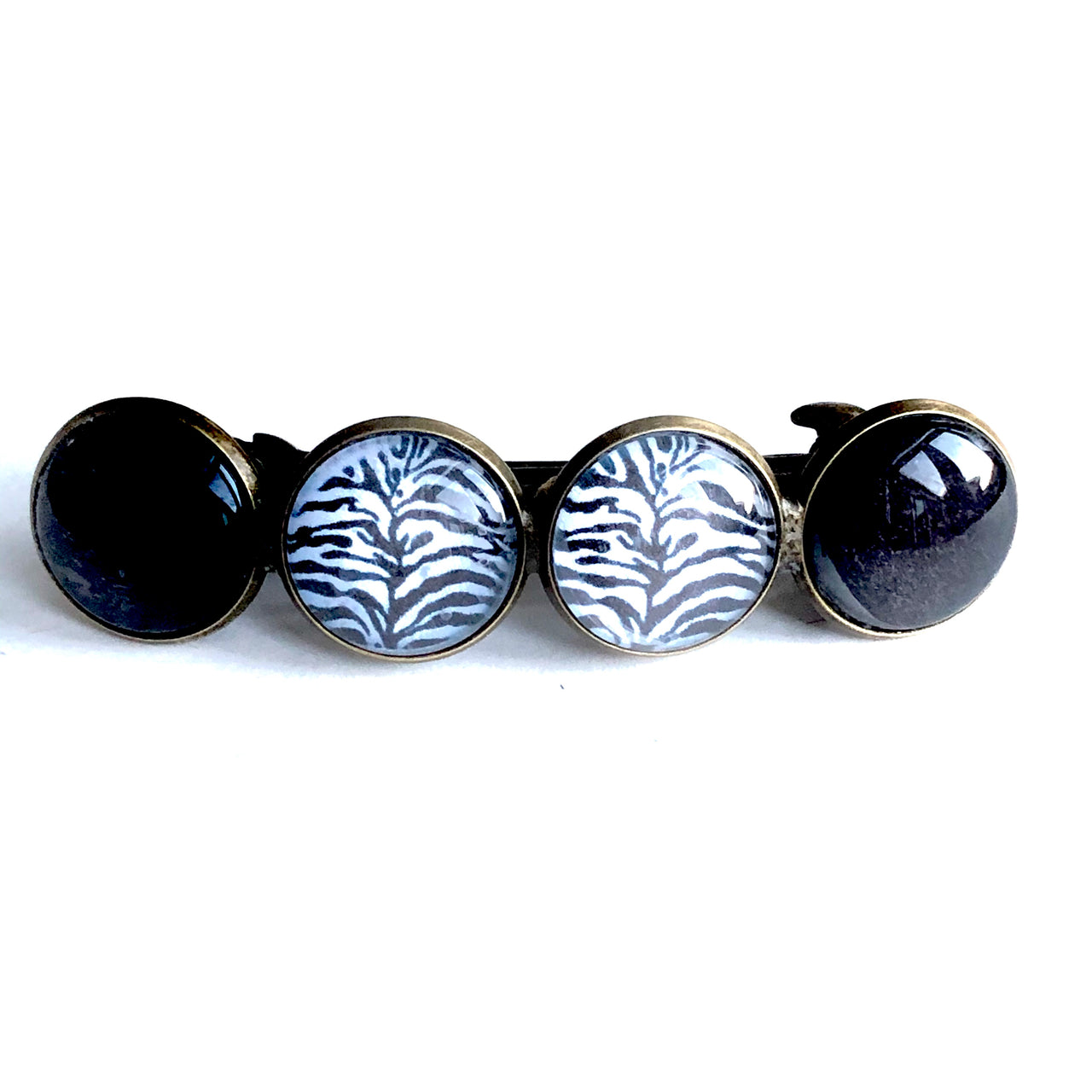 haarspeld-print-zwart-wit-ibiza-hairclips-haaraccessoire-haarsieraad-hairpin