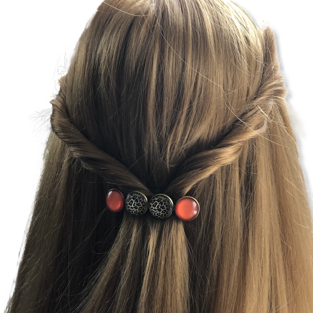 haarspeld-tijgerprint-orange-ibiza-hairclips-haaraccessoire-haarsieraad-hairpin
