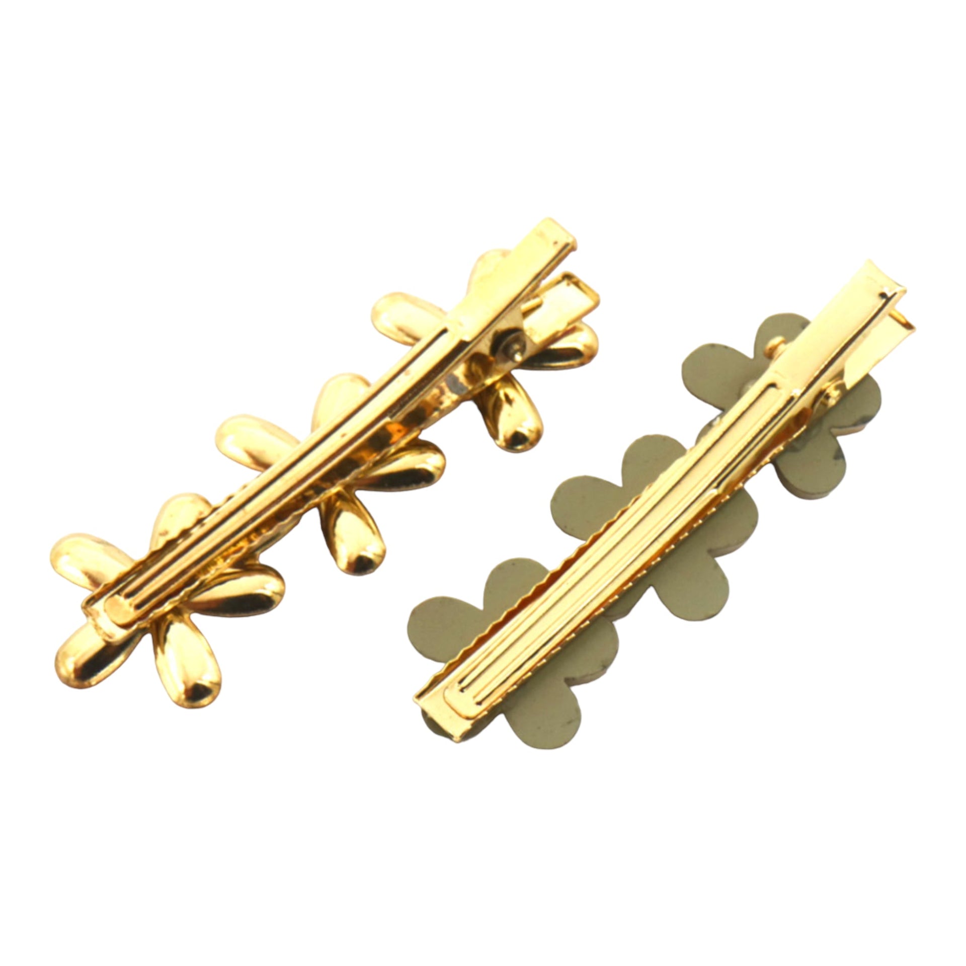 Haarspelden set 2 stuks flowers zwart - hairclip