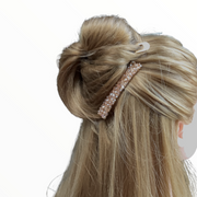 Hairclip facet – elegant haarsieraad met glans - goud - haarspelden