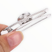 Hairclip met verwisselbaar design incl. 2 gratis buttons - clips