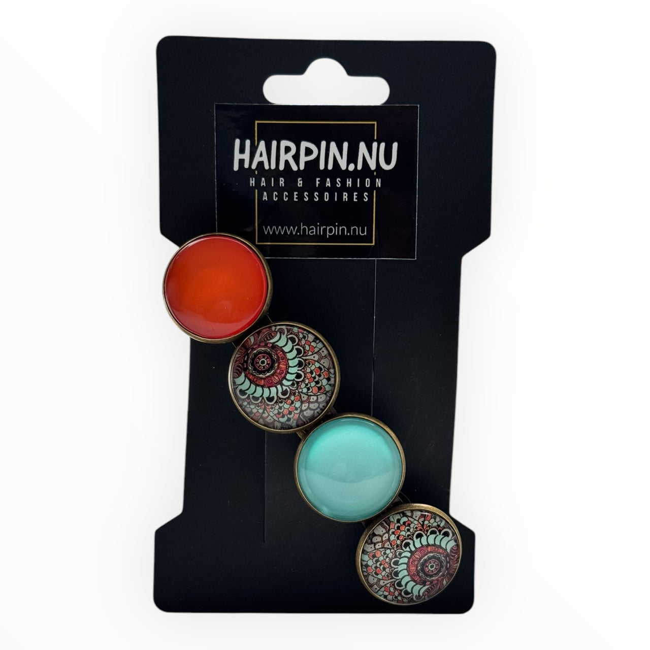 hairclip-turquoise-oranje-ibiza-print-haarspeld-00256.25
