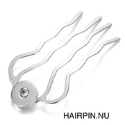 Hairfork - hairaccessories - hairpin incl. 3 gratis buttons naar keuze