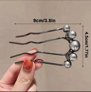 Hairfork - hairaccessories - hairpin met parels