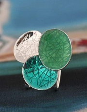 Hairpin de ibiza bubble turquoise/groen