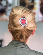 Hairpin de ibiza chloe zilver-roze