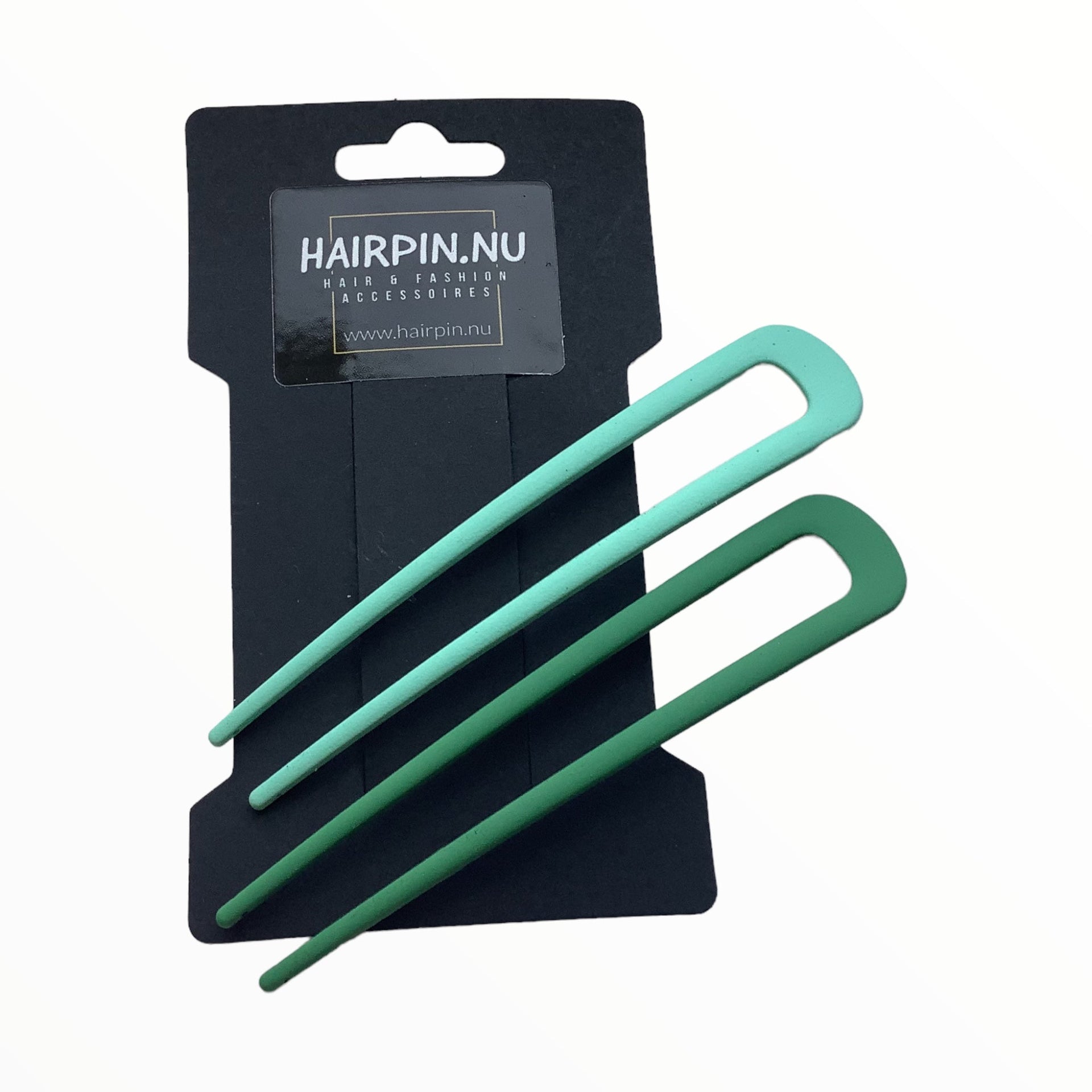 Hairpin easy colors 2 stuks groen voor een perfect opsteekkapsel - hairpin